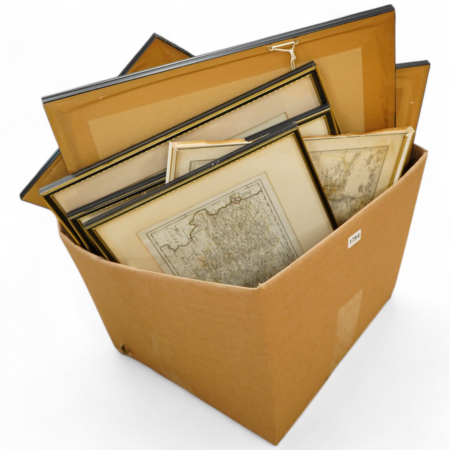 A quantity of antique and later maps printed and engraved maps, to include New Hampshire, published by J. H. Colton, New York, Ohio and Indianna, The Crimea and Nord West, Afrika (sic)